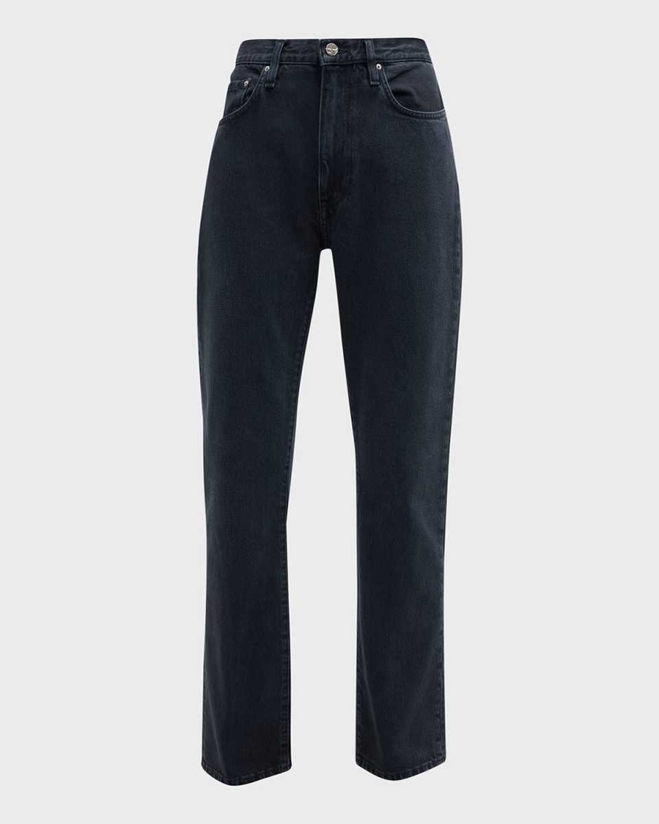 Regular Fit Ankle Hem Jeans